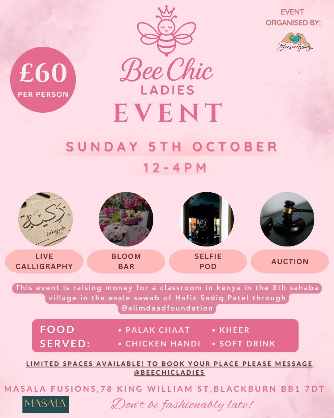 Bee Chic LADIES EVENT